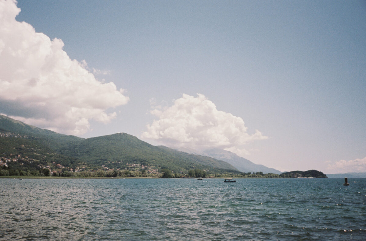 Lake Ohrid, North Macedonia on film
