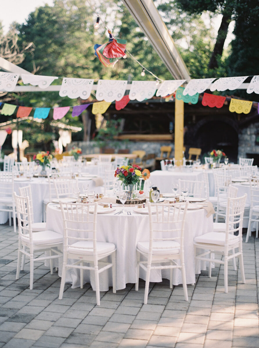 Monastery of Saint Naum wedding in Lake Ohrid, North Macedonia with Mexican touches